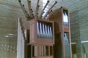 Orgeludvidelse 2010, stillads nedtaget
